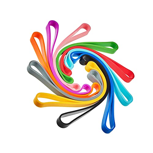 Bessy shop 10 Pcs Silicone Rubber Bands10 Farben Gummibänder Planner Große Gummibänder Gummiband für Bücher, Aktenordner, Schule, Zuhause, Bürobedarf,stabil, wiederverwendbar, haltbar. Bessy shop 10 Pcs Silicone Rubber Bands10 Farben Gummibänder Planner Große Gummibänder Gummiband für Bücher, Aktenordner, Schule, Zuhause, Bürobedarf,stabil, wiederverwendbar, haltbar. von Bessy shop