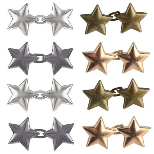 Bessy shop Hose Enger Machen Clip,8 Paar Knöpfe Hosen Enger Machen Stern Hosenbund Enger Machen Hosenknopf zum Enger Machen Einstellbar Knöpfe Hosenspannklammern für Knöpfe Hosen Enger Machen Wird Bessy shop Hose Enger Machen Clip,8 Paar Knöpfe Hosen Enger Machen Stern Hosenbund Enger Machen Hosenknopf zum Enger Machen Einstellbar Knöpfe Hosenspannklammern für Knöpfe Hosen Enger Machen Wird von Bessy shop