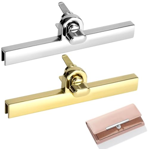 Bessy shop Taschenverschluss Metall,2 Pcs Turn Lock Verschluss Geldbörse Metallverschlüsse Geldbörse Twist Lock Befestigungen Verschlussschnallen für DIY Handtaschen,Geldbeutel,Damen Taschen Bessy shop Taschenverschluss Metall,2 Pcs Turn Lock Verschluss Geldbörse Metallverschlüsse Geldbörse Twist Lock Befestigungen Verschlussschnallen für DIY Handtaschen,Geldbeutel,Damen Taschen von Bessy shop