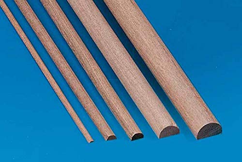 Halbrundstab Holz 2x4 mm Halbrundstab Holz 2x4 mm von Best Price Square