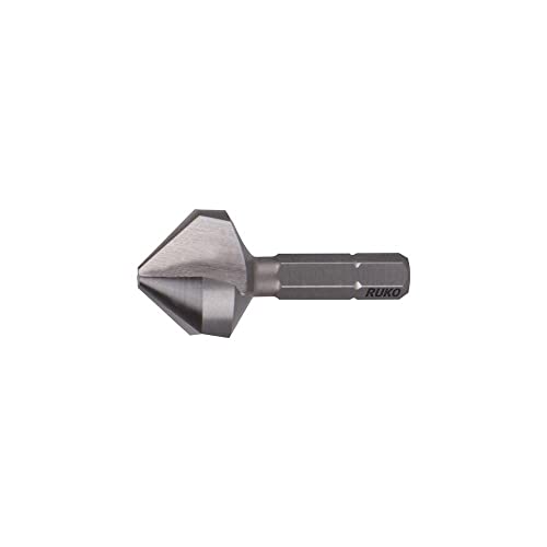 Ruko RW102317 Kurzer Kegelsenker und Entgrater, 90 Grad, helles Finish, 16,5 mm Durchmesser, 40,0 mm Länge Ruko RW102317 Kurzer Kegelsenker und Entgrater, 90 Grad, helles Finish, 16,5 mm Durchmesser, 40,0 mm Länge von Best Price Square