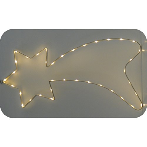 Best Season SA000026, LED-Silhouette Komet, Metall, silber, 1 x 65 x 30 cm Best Season SA000026, LED-Silhouette Komet, Metall, silber, 1 x 65 x 30 cm von Best Season