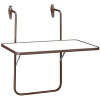 BEST Boy  Balkonhängetisch weiß 60,0 x 40,0 x 5,0 cm von Best