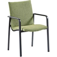 BEST Gartenstuhl mit Armlehnen Positano grün, Metall, 1 St. BEST Gartenstuhl mit Armlehnen Positano grün, Metall, 1 St. von Best