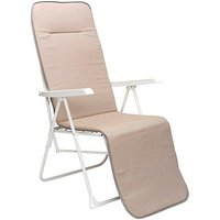 BEST Gartenstuhl mit Armlehnen Chiemsee beige, 1 St. von Best