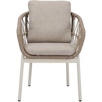 BEST Gartenstuhl mit Armlehnen Ives sand, Metall, 1 St. von Best