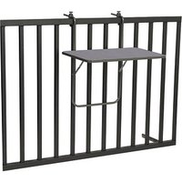 BEST Gartentisch Boy anthrazit rechteckig 60,0 x 40,0 x 5,0 cm von Best