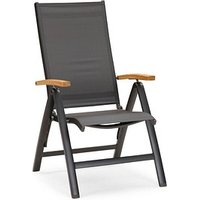 BEST Gartenstuhl mit Armlehnen Cavalese anthrazit, 1 St. BEST Gartenstuhl mit Armlehnen Cavalese anthrazit, 1 St. von Best