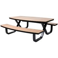 BEST Sitzgruppe Buddy, schwarz Kunststoff, Metall BEST Sitzgruppe Buddy, schwarz Kunststoff, Metall von Best