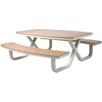 BEST Sitzgruppe Buddy, silber Kunststoff, Metall BEST Sitzgruppe Buddy, silber Kunststoff, Metall von Best