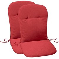2 BEST Sitzkissen rot 45,0 x 96,0 cm von Best