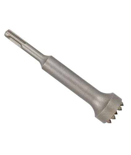 SDS Plus Chisel, SDS PLUS Elektro-Hammermeißel, SDS Drill Demolition Bushing Tool Bit, Rundschaft 12 Zähne Blumenhammer Elektrischer Blumen-Hammerbohrer für Wand/Steinplatten/Brücken/ (B) von BestYiJo
