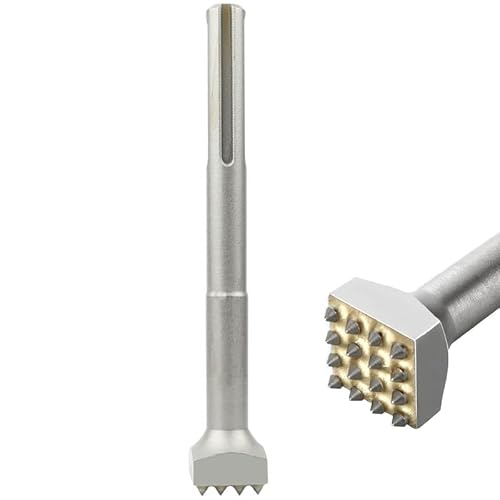 SDS PLUS Elektro-Hammermeißel stockmeißel SDS-Plus-Meißel SDS Bohrer Abbruchbuchsen-Werkzeug-Bit, rundschaft 16 zähne 40cr Elektrischer Blumen-Hammerbohrer für Wand/Steinplatten/Brücken (C) von BestYiJo