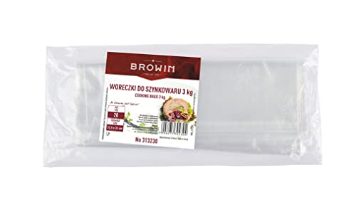 Beste Angebote Folienbeutel Plastiktüten Schinkenkocher 0,8kg 1,5kg 3kg Tüten Verpackung Tüte (3,0kg Folienbeutel 22,5cm x 32cm - in Einer Packun) von Beste Angebote