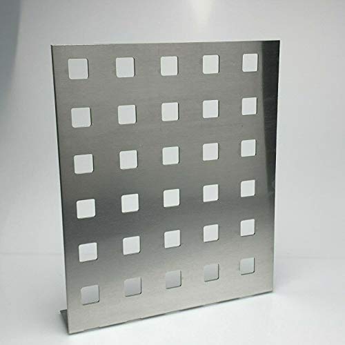 Lochblech Aluminium Al99,5 Lochblech QG20-50 Stärke 2,0mm Individueller Zuschnitt nach Maß (1000 mm x 150 mm) von Bestell_dein_blech