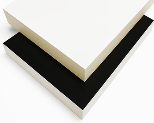Alu Sandwichplatte schwarz oder weiß als Fenster- oder Türfüllung - 24mm dick (Weiß, 1500 x 1000 mm) von Bestell_dein_lochblech