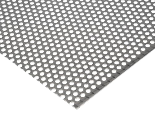 Lochblech Edelstahl RV5-8 V2A Roh 1,5mm dick - Zuschnitt nach Maß (500 mm x 300 mm) von Bestell_dein_lochblech