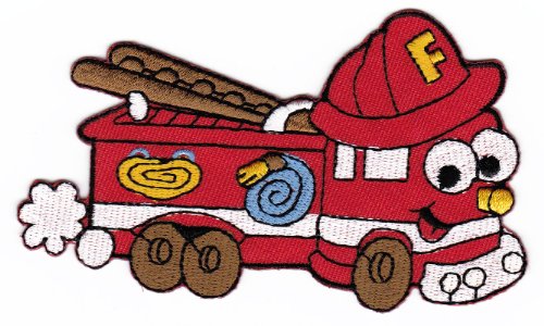 Aufnäher Bügelbild Aufbügler Iron on Patches Applikation Feuerwehr Auto Kinder Baby Aufnäher Bügelbild Aufbügler Iron on Patches Applikation Feuerwehr Auto Kinder Baby von Bestellmich