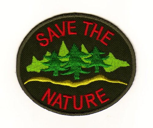 Aufnäher Bügelbild Aufbügler Iron on Patches Applikation Save The Nature Aufnäher Bügelbild Aufbügler Iron on Patches Applikation Save The Nature von Bestellmich