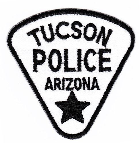 Aufnäher Bügelbild Aufbügler Iron on Patches Applikation Uniform US Tuscon Police Arizona Polizei von Bestellmich / Aufnäher
