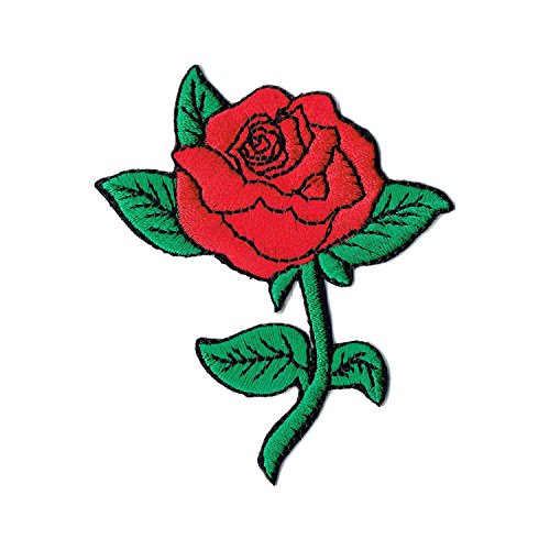 Aufnäher Patch Rose Chopper Motorrad Biker Patches Aufbügler Aufnäher Patch Rose Chopper Motorrad Biker Patches Aufbügler von Bestellmich / Aufnäher