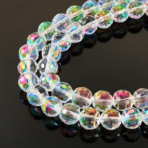 Bestewelry Facettierte Glasperlen, AB-Farbe, Kristallperlen, rund, lose Perlen, Großpackung für DIY, Handwerk, Armband, Schmuckherstellung, Limette, 2 Stränge Bestewelry Facettierte Glasperlen, AB-Farbe, Kristallperlen, rund, lose Perlen, Großpackung für DIY, Handwerk, Armband, Schmuckherstellung, Limette, 2 Stränge von Bestewelry