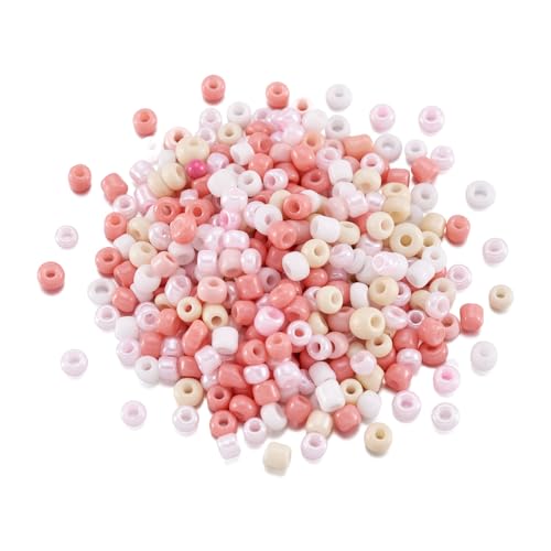 Bestewelry Undurchsichtige runde Rocailles-Perlen, 2 mm, Großpackung, Pony-Perlen, Kandi-Armband, Mini-Bugle-Perlen für Schmuckherstellung, DIY, Halsketten, Basteln, Hellrosa, 12000 Stück Bestewelry Undurchsichtige runde Rocailles-Perlen, 2 mm, Großpackung, Pony-Perlen, Kandi-Armband, Mini-Bugle-Perlen für Schmuckherstellung, DIY, Halsketten, Basteln, Hellrosa, 12000 Stück von Bestewelry