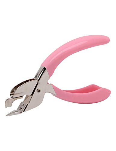 Bestgift Handgriff Nagelentferner Heftklammerentferner zum Lösen von Heftklammern Arbeitsersparnis leistungsfähiger Bürozubehöre Rosa Bestgift Handgriff Nagelentferner Heftklammerentferner zum Lösen von Heftklammern Arbeitsersparnis leistungsfähiger Bürozubehöre Rosa von Bestgift