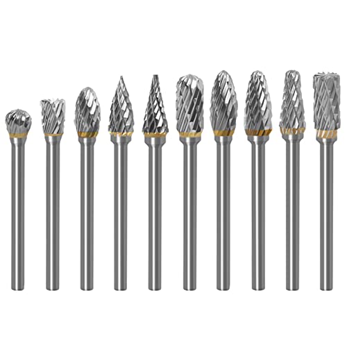Bestgle frässtifte set 1/8"schaft hartmetall-frässtifte mit doppelschnitt 10stücke wolframkarbid-rotationsfräser hartmetall rotary frässet frässtifte für metallschnitzen polieren gravieren Bestgle frässtifte set 1/8"schaft hartmetall-frässtifte mit doppelschnitt 10stücke wolframkarbid-rotationsfräser hartmetall rotary frässet frässtifte für metallschnitzen polieren gravieren von Bestgle