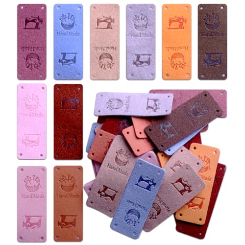 handmade label With love (50PC/10Color/5 * 2CM) von Bestlabel