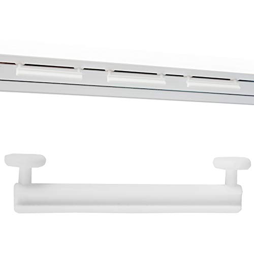 16 Stück Weiße Schlaufengleiter ohne Klammer für 5cm breite Schlaufen - zum aufhängen von Schlaufenschals, Gardine mit Schlaufen 16 Stück Weiße Schlaufengleiter ohne Klammer für 5cm breite Schlaufen - zum aufhängen von Schlaufenschals, Gardine mit Schlaufen von Bestlivings