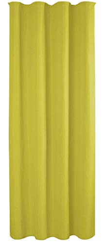 Bestlivings Blickdichte Grüne Gardine mit Kräuselband in 140x175 cm (BxL), in vielen Größen und Farben von Bestlivings