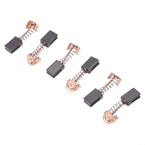 6 Stück Kohlebürsten 5 x 8 x 12 mm Motorbürste Ersatzteile für Winkelschleifer G720, Elektrowerkzeug für Ersatzkomponenten, Schleifmaschinen-Wartungsbedarf, Elektrowerkzeug-Reparatur-Set für 6 Stück Kohlebürsten 5 x 8 x 12 mm Motorbürste Ersatzteile für Winkelschleifer G720, Elektrowerkzeug für Ersatzkomponenten, Schleifmaschinen-Wartungsbedarf, Elektrowerkzeug-Reparatur-Set für von Besttoolifes