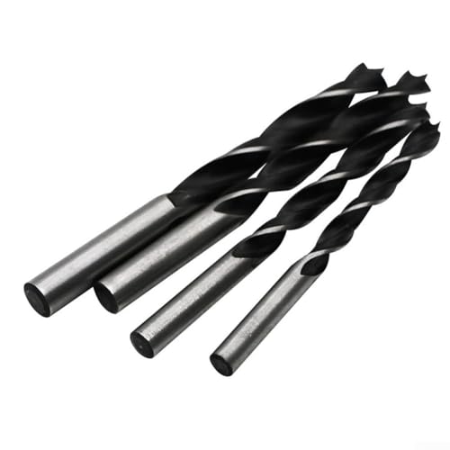 7-teiliges Dreipunkt-Holzbearbeitungsbohrer-Set aus Karbonstahl, 3–10 mm, Rundschaftbohrer-Set für Präzisions-Holzbohrungen und Grat-Holzbohrungen mit schneller Spanentfernung 7-teiliges Dreipunkt-Holzbearbeitungsbohrer-Set aus Karbonstahl, 3–10 mm, Rundschaftbohrer-Set für Präzisions-Holzbohrungen und Grat-Holzbohrungen mit schneller Spanentfernung von Besttoolifes
