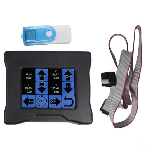 Besttoolifes CNC Router GRBL Offline Controller, 2,8 Zoll Touchscreen LCD Display Touchscreen Offline Steuermodul für 3018-PRO, 3018-PRO-MAX, 3020 Plus, 4540 von Besttoolifes
