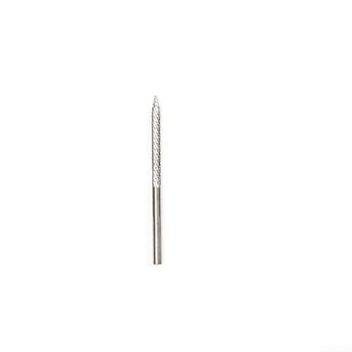 Besttoolifes Hartmetall-Frässtifte für Reifenreparatur – Professionelle pneumatische Bohrer-Bits aus Karbonstahl mit Fischschuppen-Schneide, verschiedene Größen, 3 mm-12 mm (3 mm) von Besttoolifes