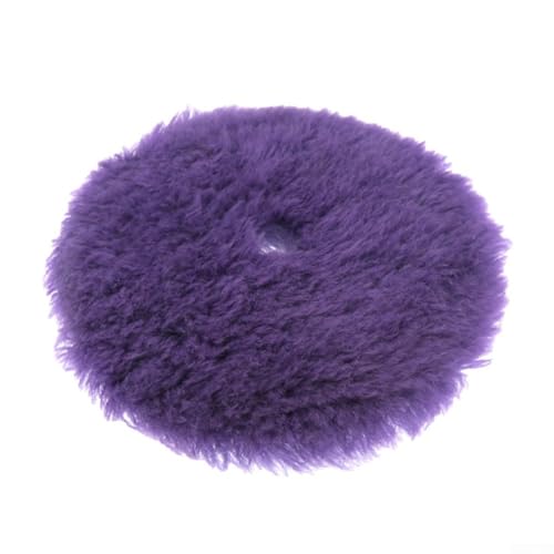Besttoolifes Woll-Polierpad, 15,2 cm, violettes Woll-Polierpad, Autolack-Politur für Pufferpolierer, zum Polieren von Autos, Glas, Möbeln Besttoolifes Woll-Polierpad, 15,2 cm, violettes Woll-Polierpad, Autolack-Politur für Pufferpolierer, zum Polieren von Autos, Glas, Möbeln von Besttoolifes