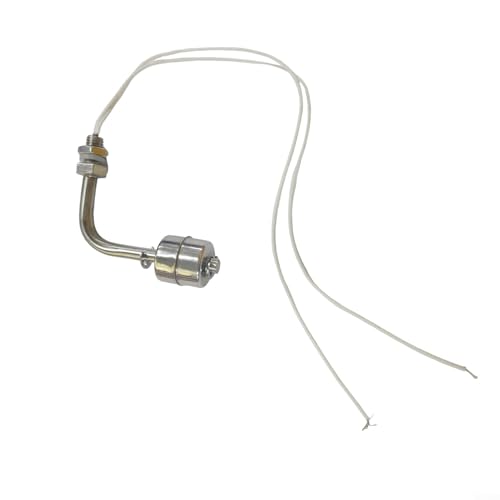 Edelstahl-Schwimmerschalter, Wasserstandskontrolle, L-förmig, rechtwinkliger Tank-Flüssigkeitsstandsmesser, Hochtemperatur-Pool-Sensor für industrielle Anwendungen (75 mm) von Besttoolifes