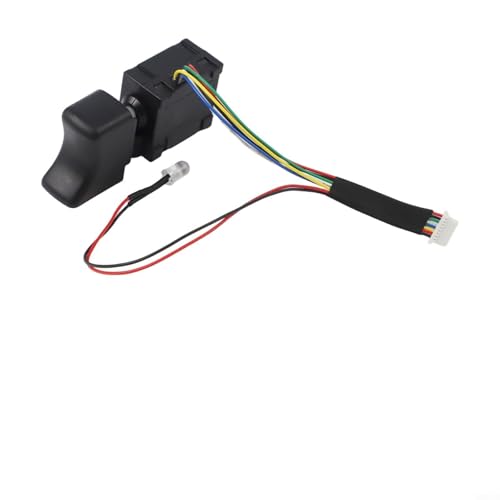 Elektrische Bohrmaschinenmotor-Baugruppe mit bürstenloser Motorsteuerplatine und sensorlosem 21-V-Elektrowerkzeugschalter, kompatibel mit Akku-Bohrmaschinen-Ersatzteilen (C) von Besttoolifes