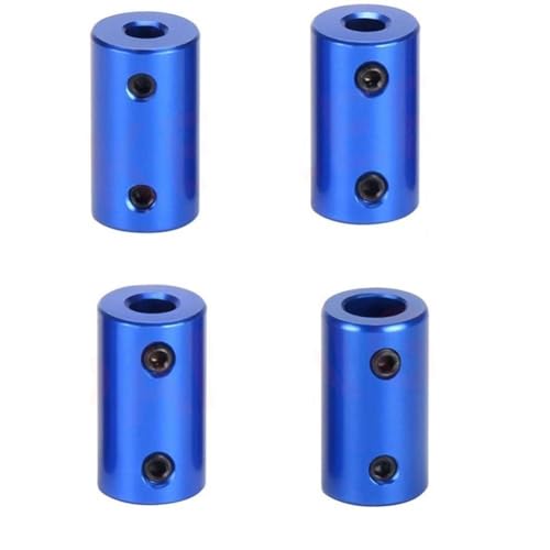 Flexible Wellenkupplung, Motorkupplung, Steckverbinder für CNC-Maschinen, Schrittmotor-Antriebskupplung, Gelenk, mechanisches Getriebe, blau, 2 Stück, 5–5 mm Flexible Wellenkupplung, Motorkupplung, Steckverbinder für CNC-Maschinen, Schrittmotor-Antriebskupplung, Gelenk, mechanisches Getriebe, blau, 2 Stück, 5–5 mm von Besttoolifes