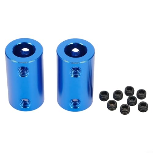 Flexible Wellenkupplung, Motorkupplung, Steckverbinder für CNC-Maschinen, Schrittmotor-Antriebskupplung, Gelenk, mechanisches Getriebe, blau, 2 Stück, 6–8 mm Flexible Wellenkupplung, Motorkupplung, Steckverbinder für CNC-Maschinen, Schrittmotor-Antriebskupplung, Gelenk, mechanisches Getriebe, blau, 2 Stück, 6–8 mm von Besttoolifes