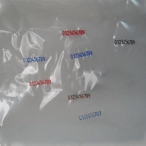 Schwarzes Farbband für HP241DY8 Datumsdrucker, einfach zu bedienen und hochkodierendes Material (20 mm x 100 m) von Besttoolifes