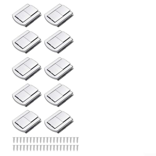 Set mit 10 Verschlüssen aus Zinklegierung, perfekt für Schmuckkästchen von Besttoolifes