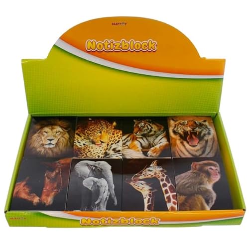 Besttoy - Mini Notizblock - Wildtiere - 1 Stück Besttoy - Mini Notizblock - Wildtiere - 1 Stück von Besttoy
