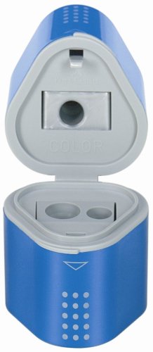 FABER-CASTELL 183801 - Dreifachspitzdose Colour GRIP, rot und blau sortiert, keine Farbauswahl möglich FABER-CASTELL 183801 - Dreifachspitzdose Colour GRIP, rot und blau sortiert, keine Farbauswahl möglich von FABER-CASTELL