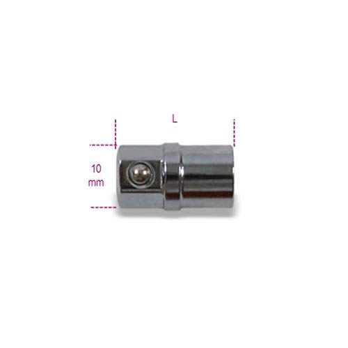 Beta 123 E1/4 Bithalter Adapter für 10 mm Ratschenschlüssel, 10 mm Durchmesser, 20,6 mm Länge, 1/10,2 cm von Beta