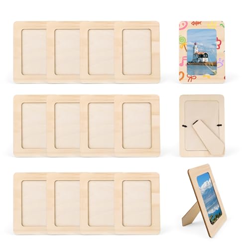 Betinyar Holz-Bilderrahmen zum Basteln, Bilderrahmen für 10 x 15 cm Fotos, Postkarten und Ölgemälde, 15 Stück Betinyar Holz-Bilderrahmen zum Basteln, Bilderrahmen für 10 x 15 cm Fotos, Postkarten und Ölgemälde, 15 Stück von Betinyar
