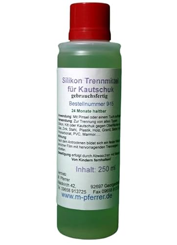 Trennmittel für Silikon Kautschuk (250 ml) Formentrennwachs (€39,60/L) von Beton-ABC