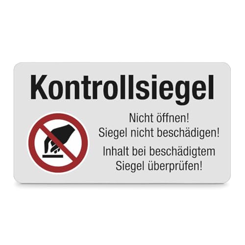 Kontrollsiegel zur optischen Kontrolle zum Schutz von Waren und Verpackungen - 12 Aufkleber auf Bogen - VOID-Folie - BxH: 4,5 x 2,5 cm - Manipulationssicherung Kontrollsiegel zur optischen Kontrolle zum Schutz von Waren und Verpackungen - 12 Aufkleber auf Bogen - VOID-Folie - BxH: 4,5 x 2,5 cm - Manipulationssicherung von Betriebsausstattung24