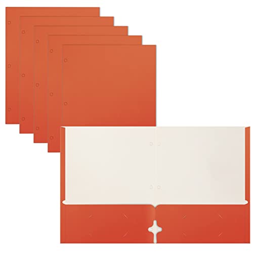 Better Office Products Dokumentenmappen Aktenordner, 2 Fächer, Orange, 50 Stück von Better Office Products